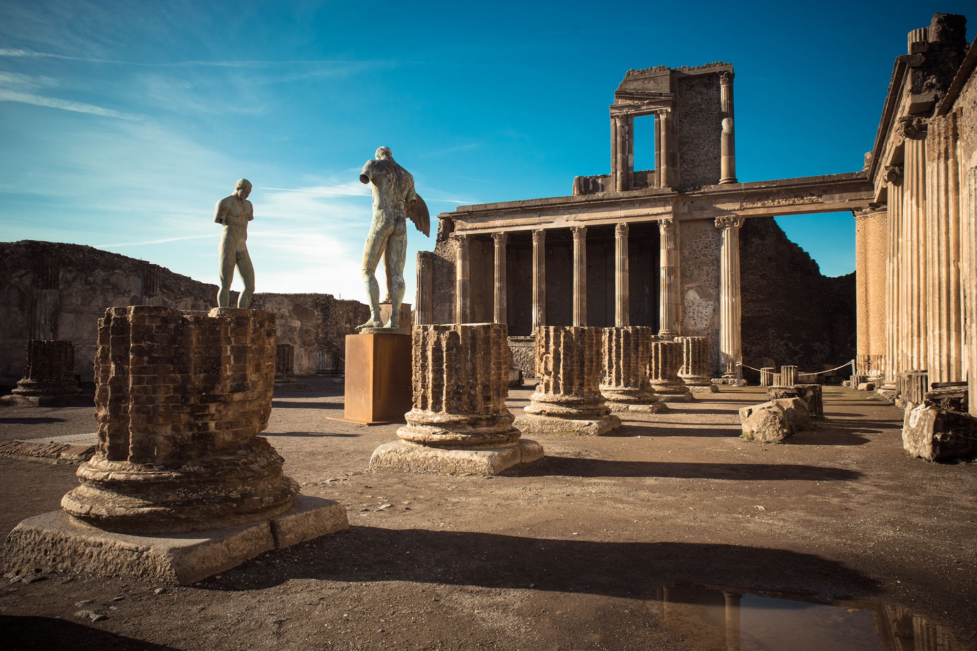 Cammina per le strade romane